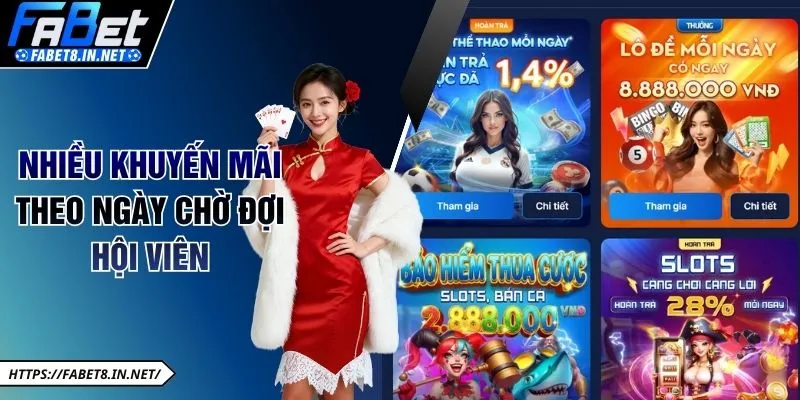 Nhiều khuyến mãi theo ngày chờ đợi hội viên